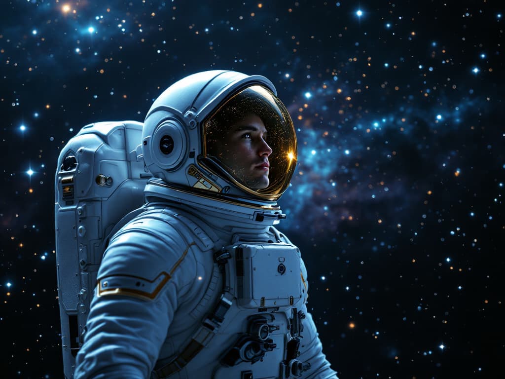 Космонавт – покоритель просторов Вселенной