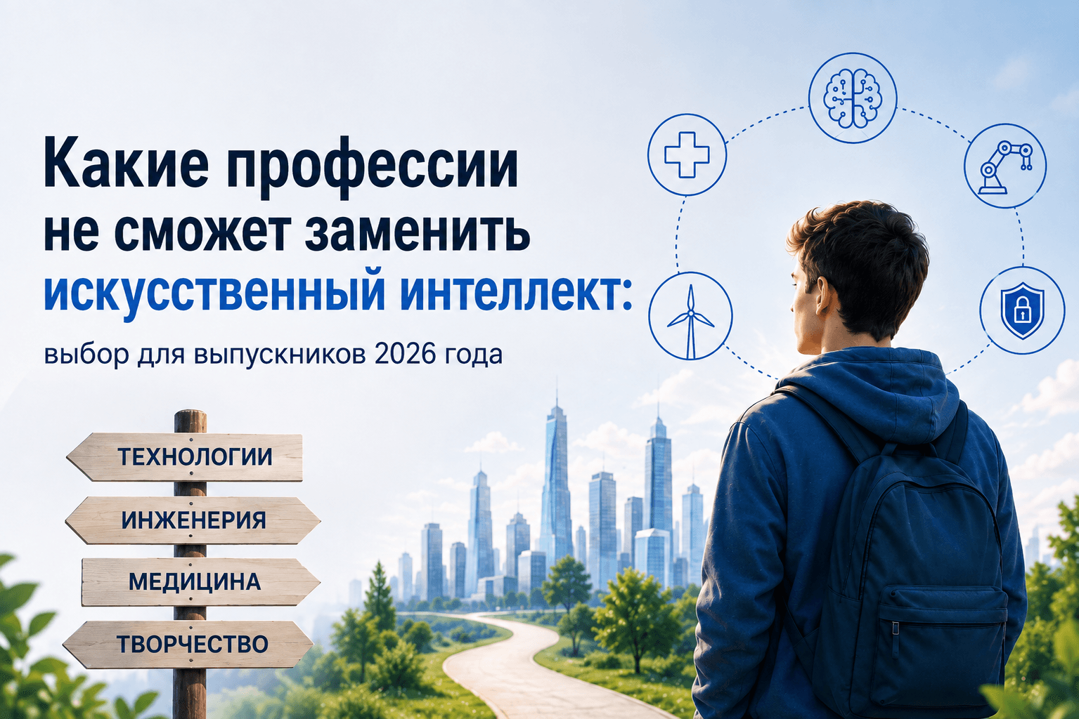 Какие профессии не сможет заменить искусственный интеллект: выбор для выпускников 2026 года